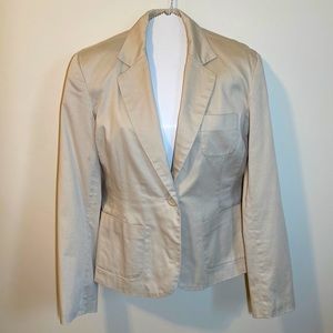 Reitmans beige fitted jacket